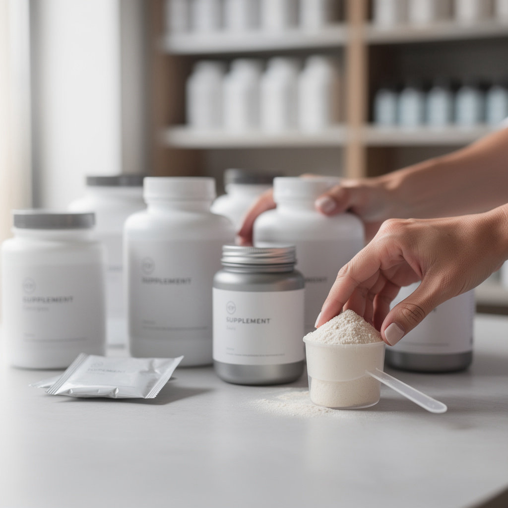 South Bay Supps National City team discussing quality supplements and customer service in a modern store